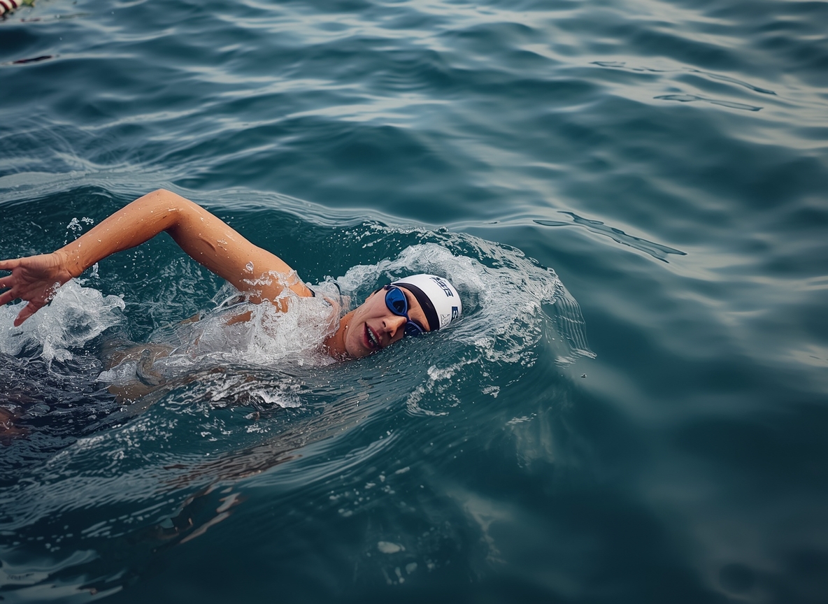 Abstracte illustratie van waterbeweging